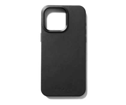 Etui do telefonów MUJJO FullLeather Case iPhone 15 Pro Max MagSafe black ICMUJJOCL041BK